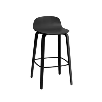 Visu barstol 65 cm - Black-Black - Muuto