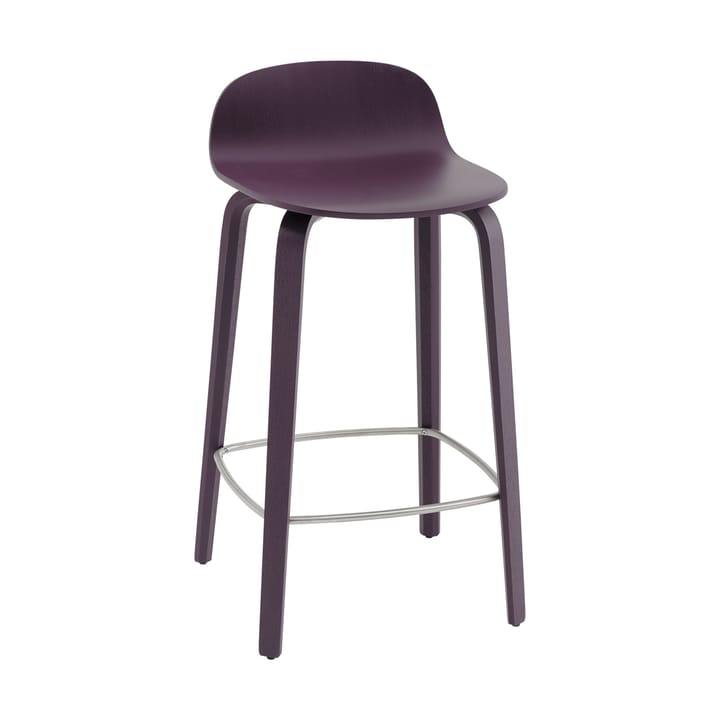 Visu barstol 65 cm - Dark plum - Muuto