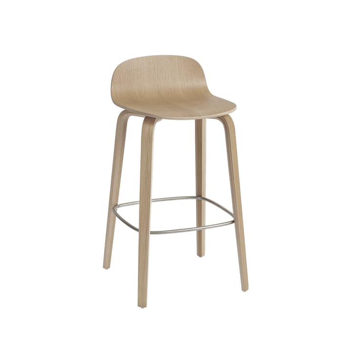 Visu barstol 65 cm - Oak-oak - Muuto