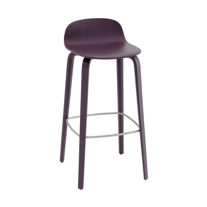 Visu barstol 75 cm - Dark plum - Muuto
