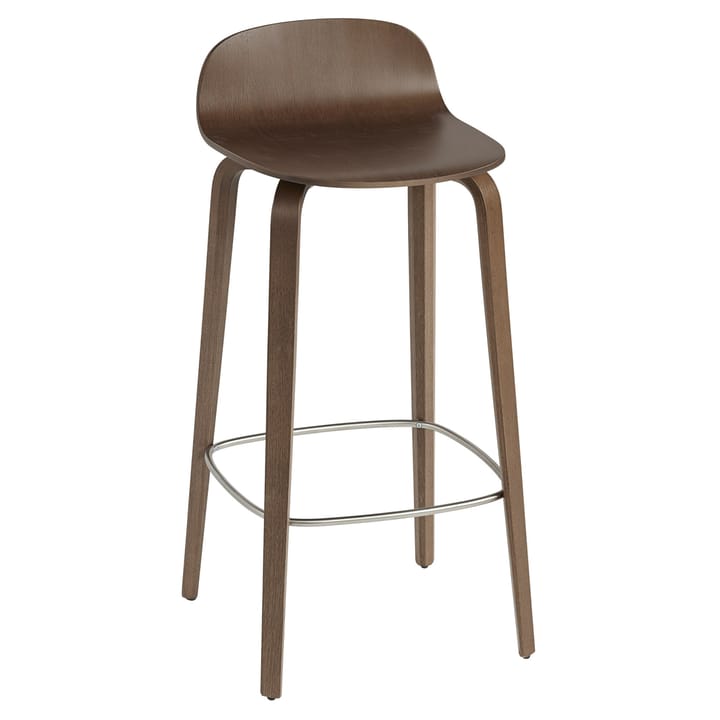 Visu barstol 75 cm - Stained dark brown  - Muuto