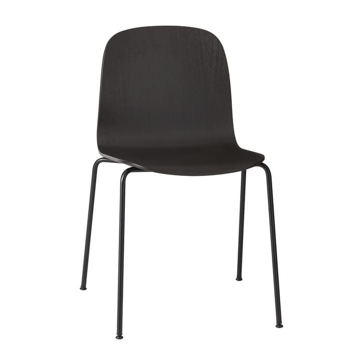 Visu Chair stålbas - Black-Black - Muuto
