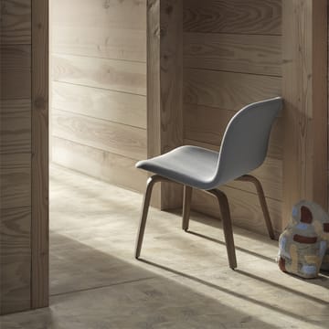 Visu loungefåtölj klädd stol - Steelcut trio 190-Black - Muuto