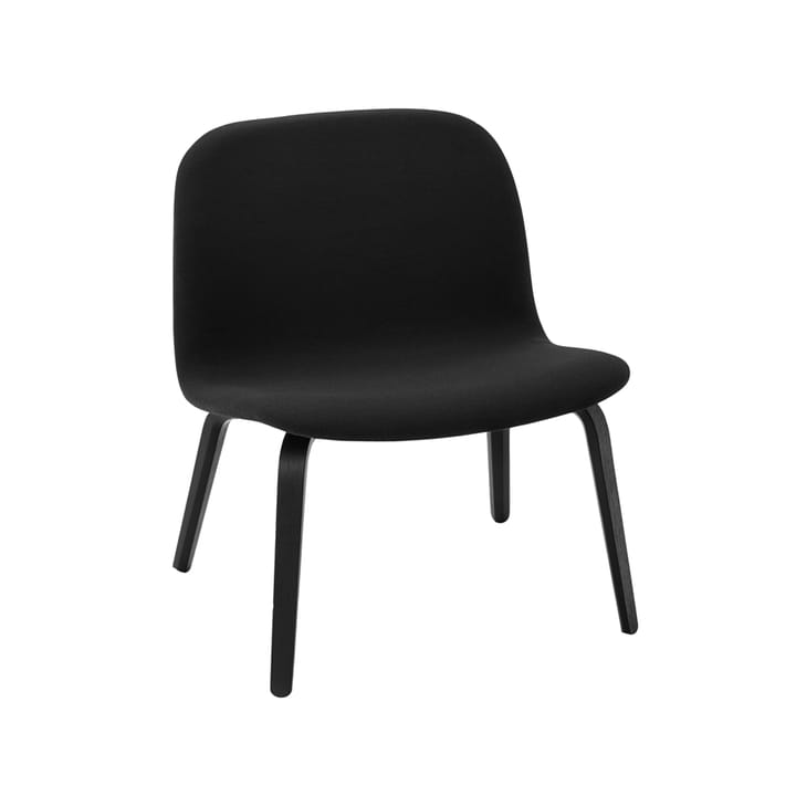 Visu loungefåtölj klädd stol - Steelcut trio 190-Black - Muuto