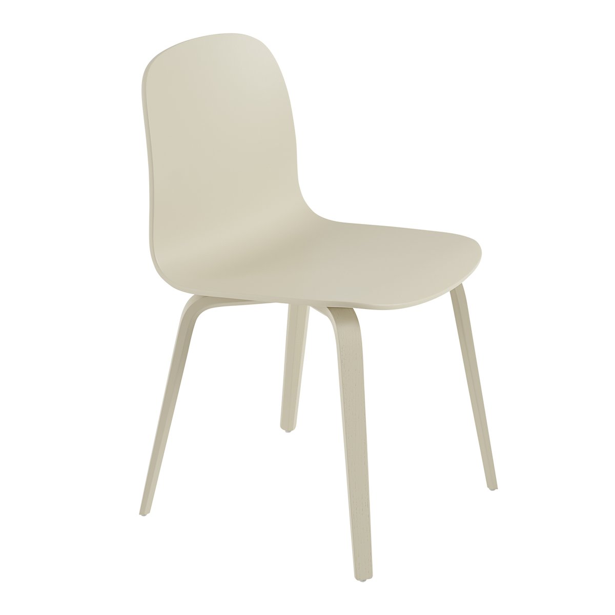 Muuto Visu stol träbas Sand | Skandinavisk Design | Stolar | Beige