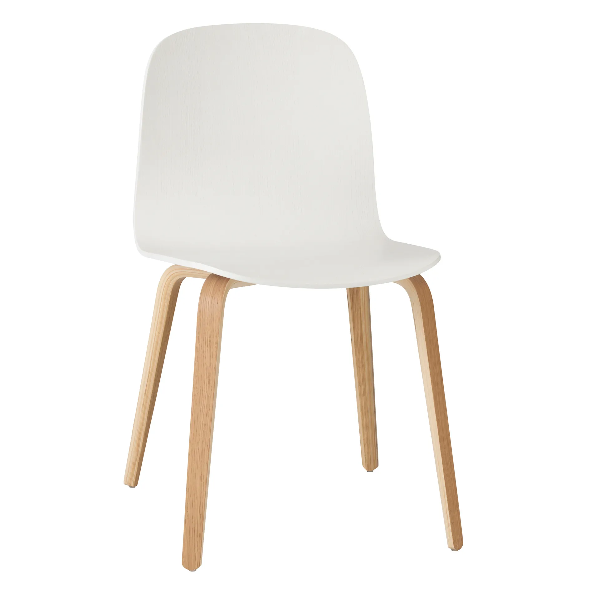 Visu stol träbas, White-Oak Muuto