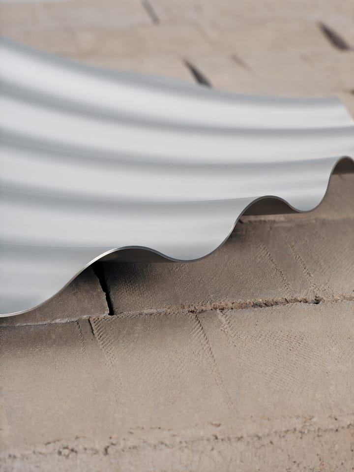 Wave bricka Ø50 cm, Rostfritt stål Muuto