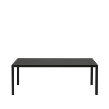 Workshop matbord - Black linoleum-Black 200x92 cm - Muuto