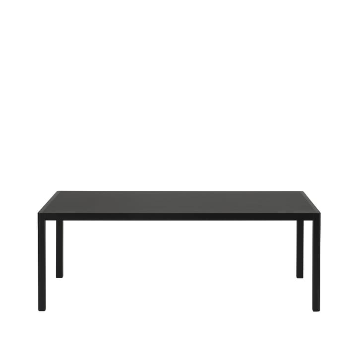 Workshop matbord - Black linoleum-Black 200x92 cm - Muuto