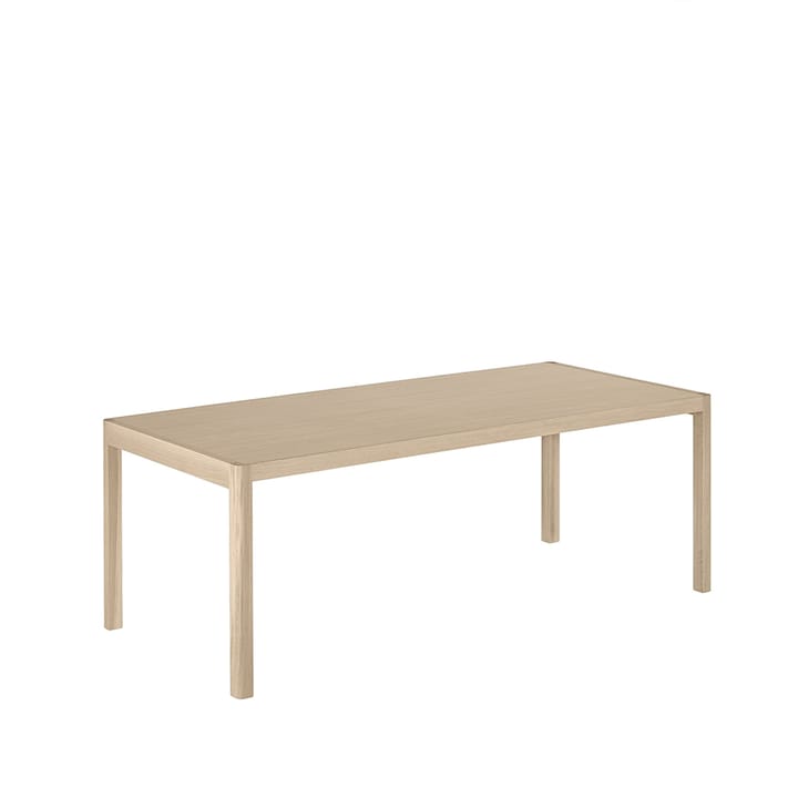 Workshop matbord - Oak veener-Oak 200x92 cm - Muuto
