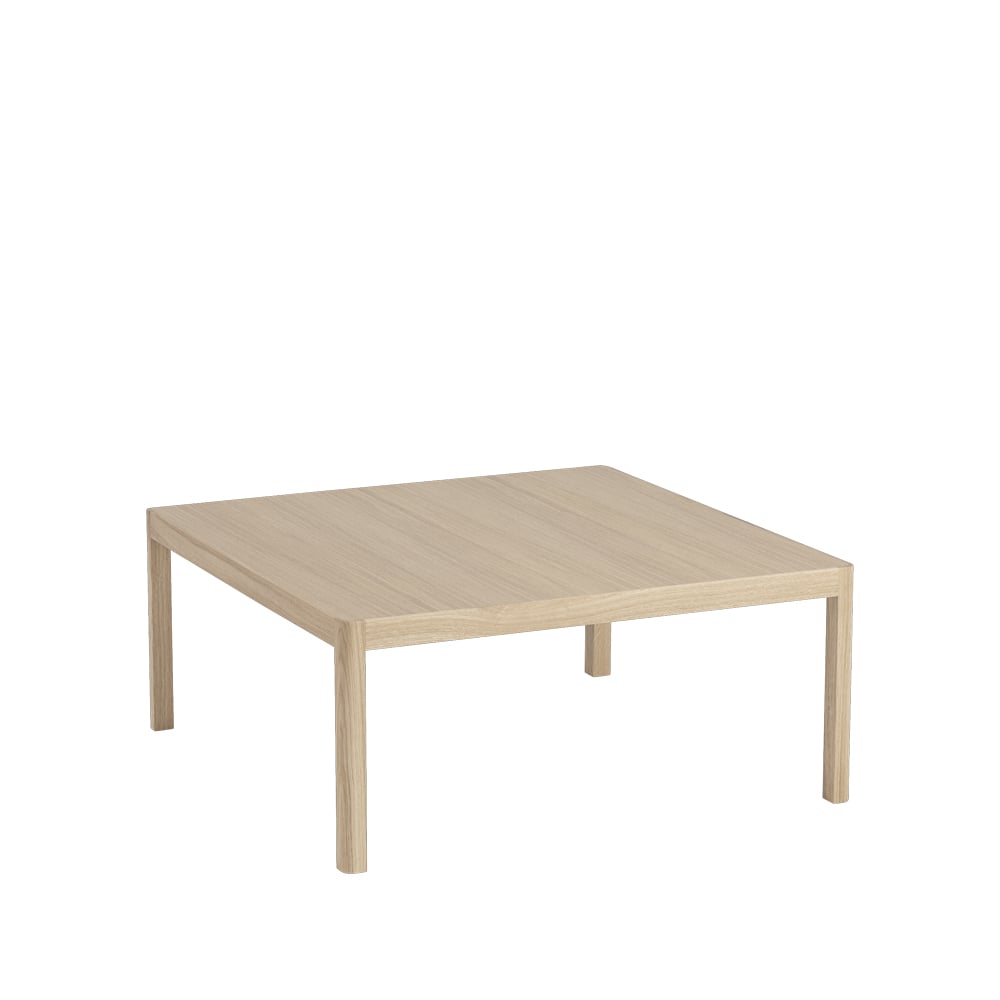 Muuto Workshop soffbord Oak 86x86 cm | Skandinavisk Design | Soffbord | Beige