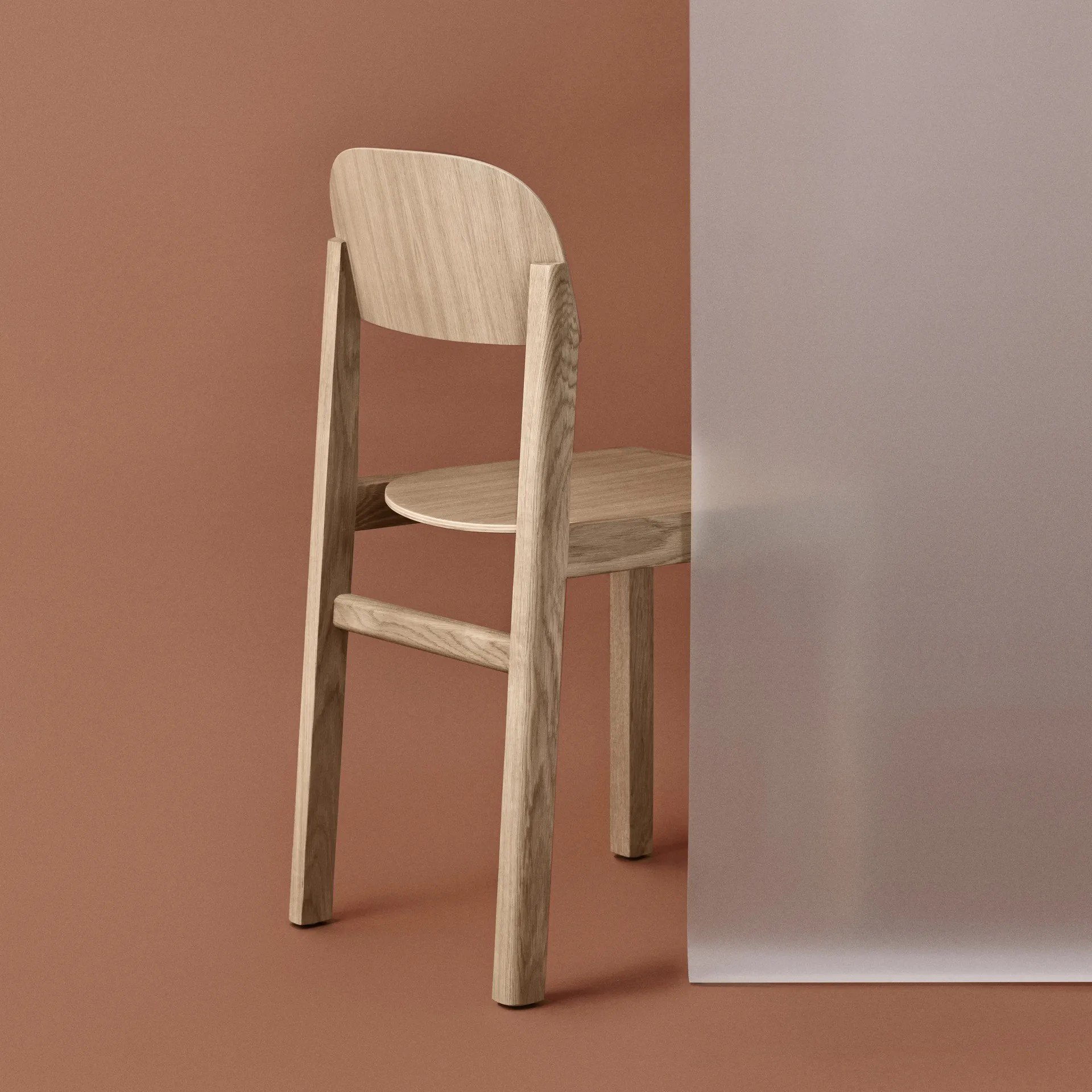 Workshop stol, Oak Muuto