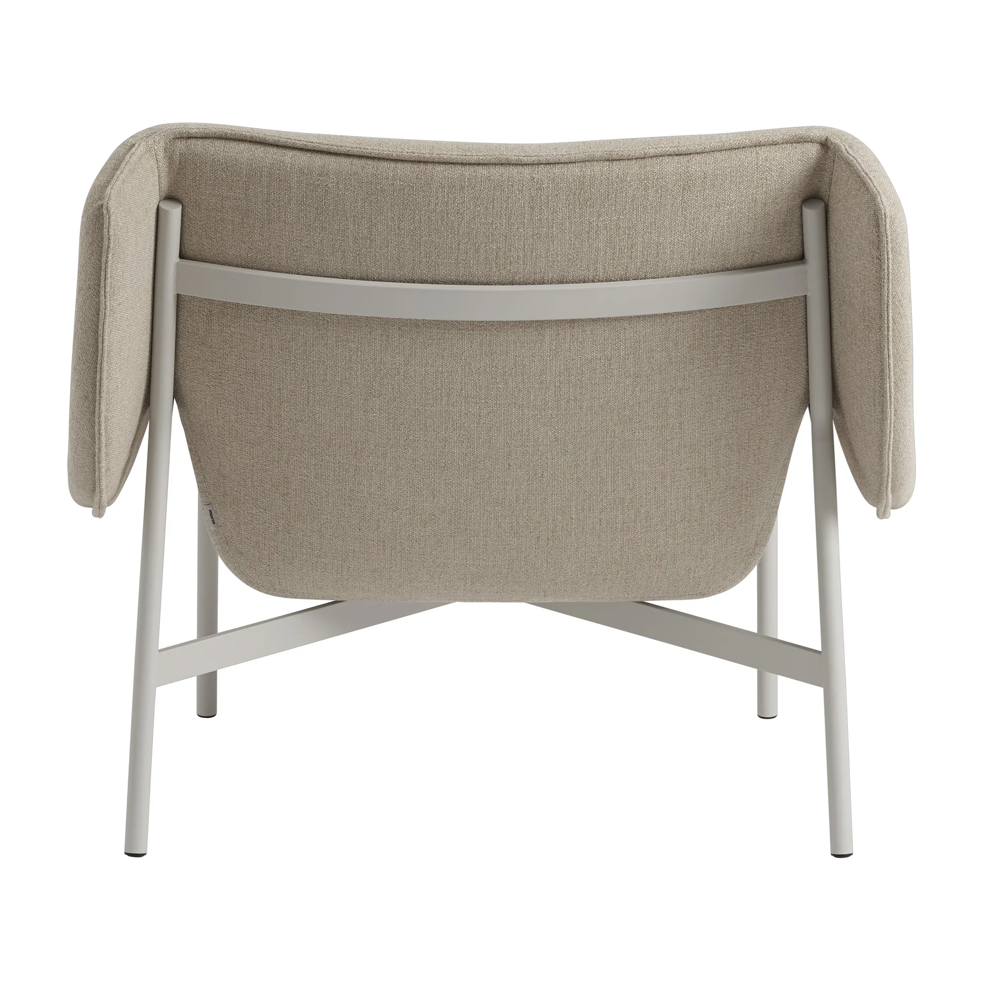 Wrap Lounge Chair loungestol, Ecriture 240-grey Muuto
