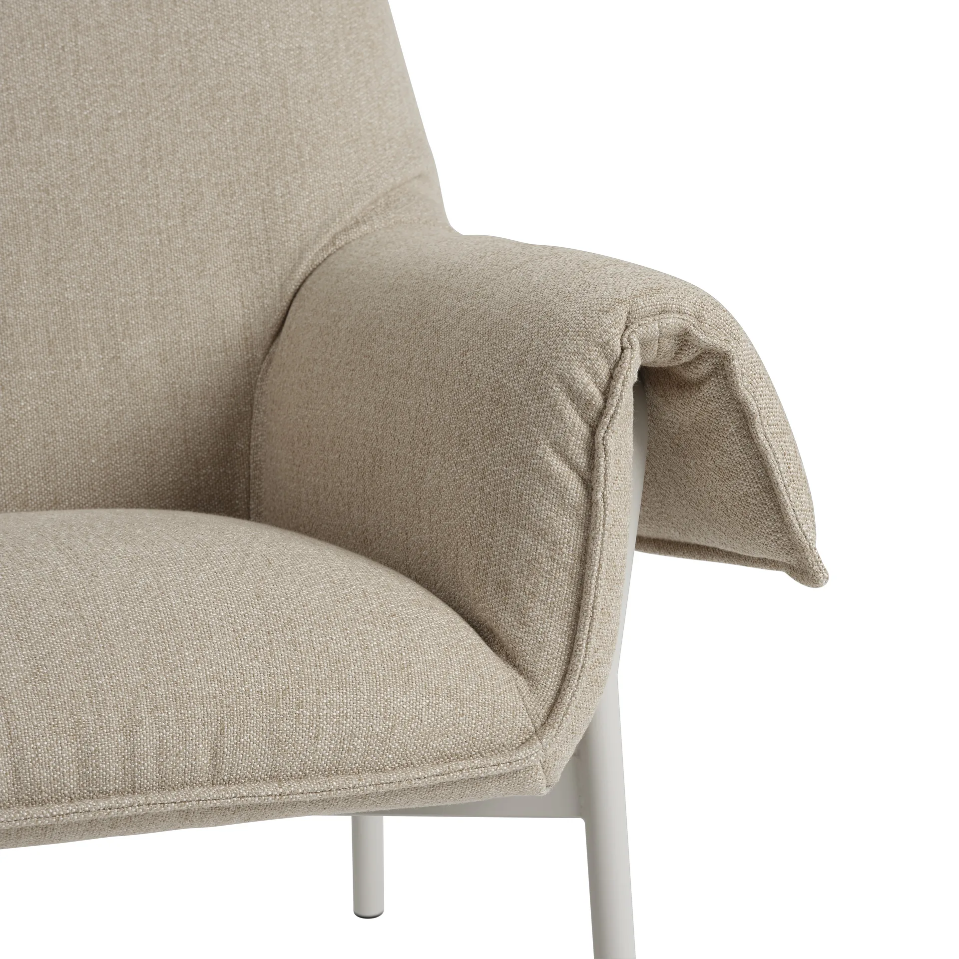 Wrap Lounge Chair loungestol, Ecriture 240-grey Muuto