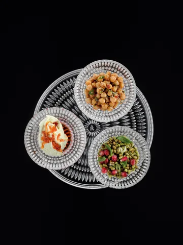 Ethno serveringsset - Kristallglas, 4 delar - Nachtmann