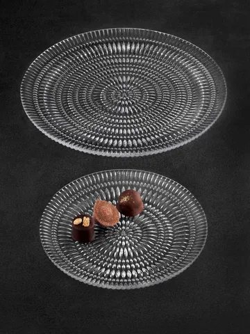 Ethno tallrik - 2-pack, kristallglas, Ø23 cm - Nachtmann