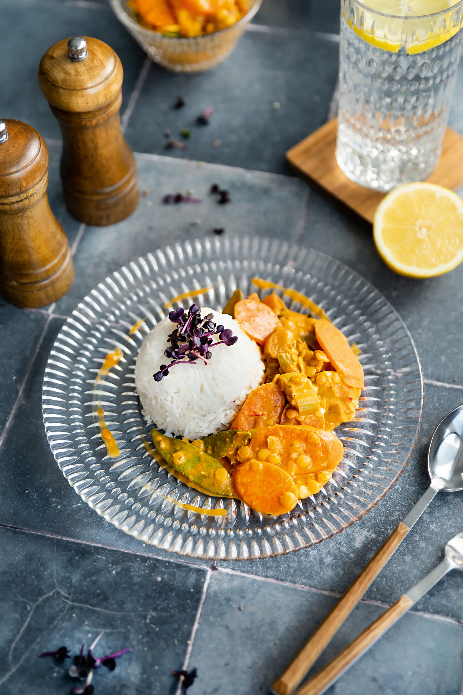 Ethno tallrik, 2-pack, kristallglas, Ø32 cm Nachtmann