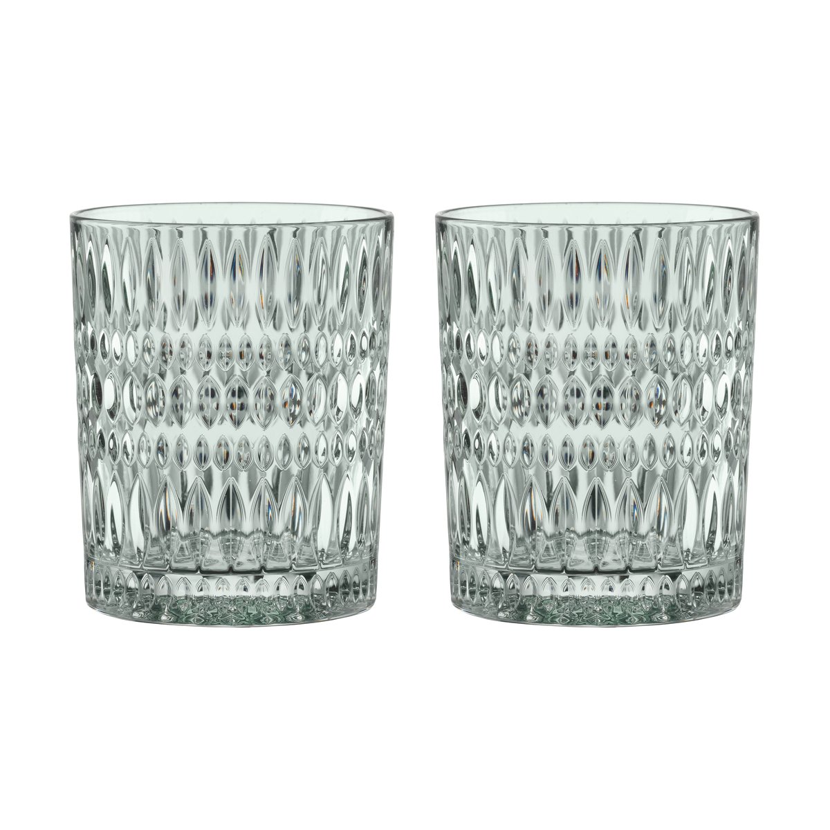 Nachtmann Ethno Tumblerglas 30,4 cl 2-pack Mint | Skandinavisk Design | Dricksglas | Grön
