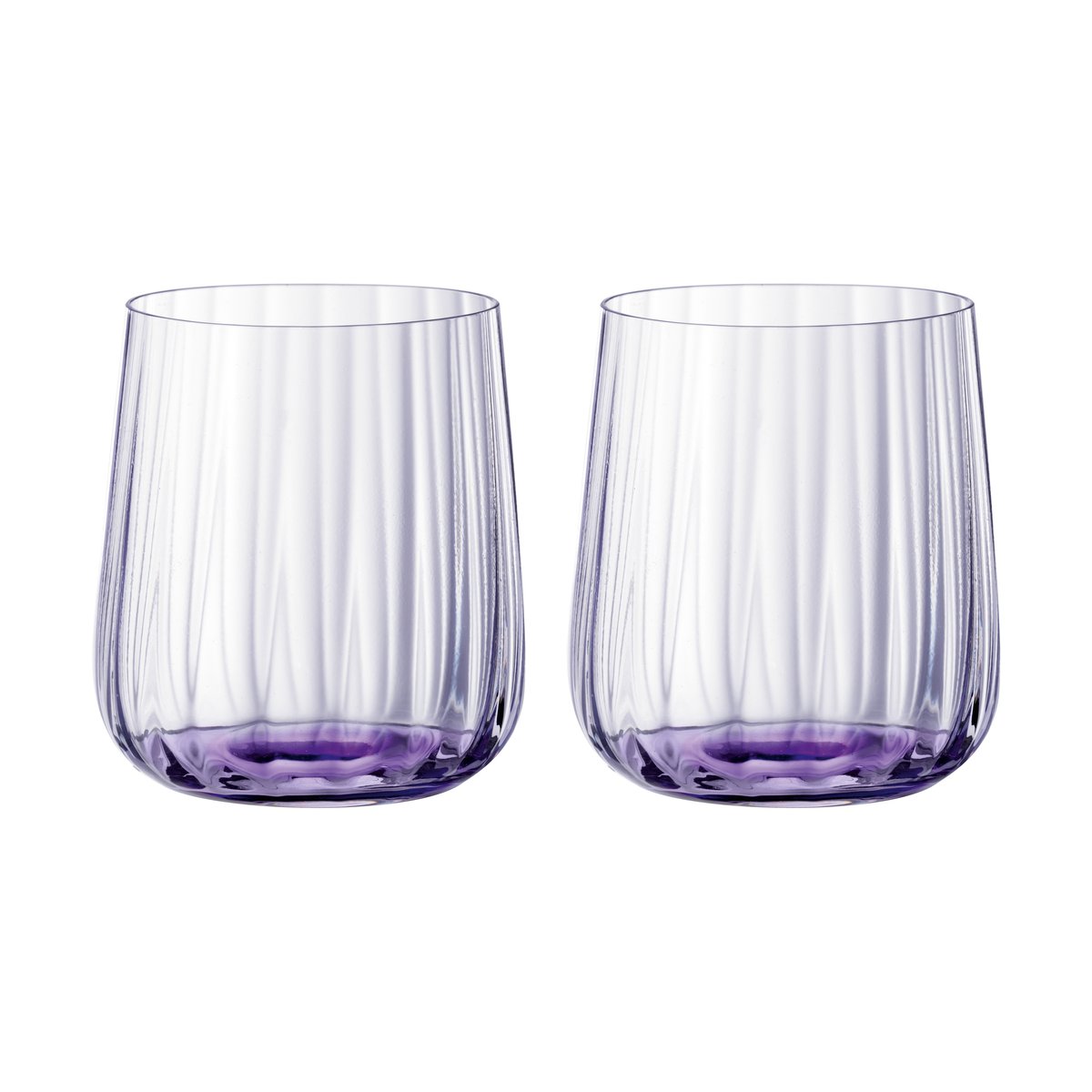 Nachtmann LifeStyle tumbler 34 cl 2-pack Liliac | Skandinavisk Design | Dricksglas | Lila