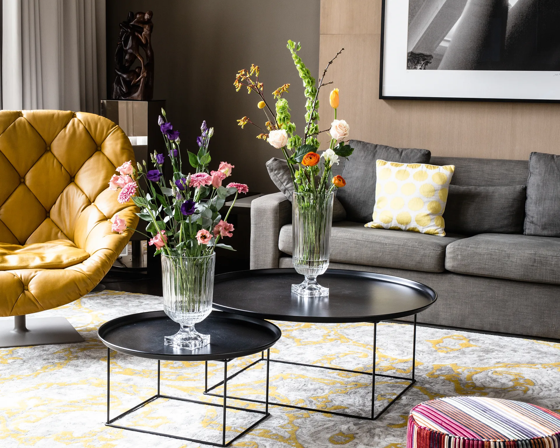 Minerva vas 32 cm, Klar Nachtmann