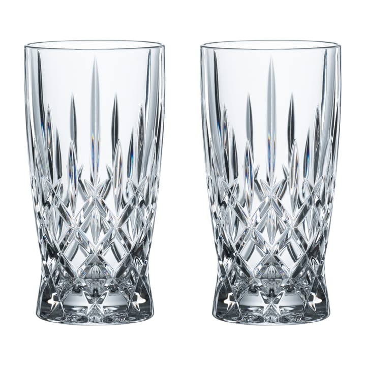 Noblesse Barista Latte glas 35 cl 2-pack - Clear - Nachtmann