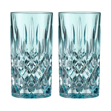 Noblesse Longdrink glas 39,5 cl 2-pack - Aqua - Nachtmann