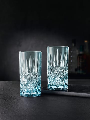 Noblesse Longdrink glas 39,5 cl 2-pack - Aqua - Nachtmann