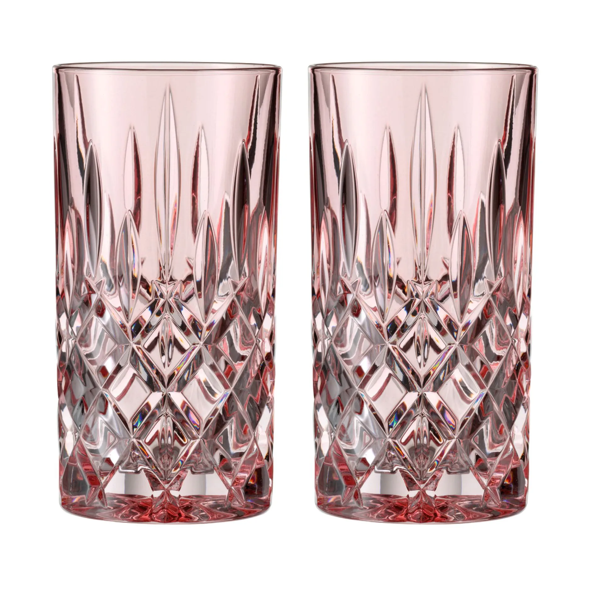Noblesse Longdrink glas 39,5 cl 2-pack, Rosé Nachtmann