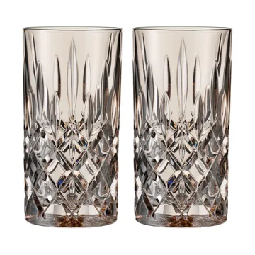 Noblesse Longdrink glas 39,5 cl 2-pack - Taupe - Nachtmann