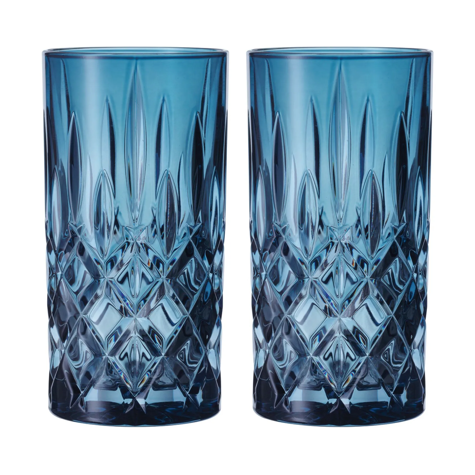 Noblesse Longdrink glas 39,5 cl 2-pack, Vintage blue Nachtmann