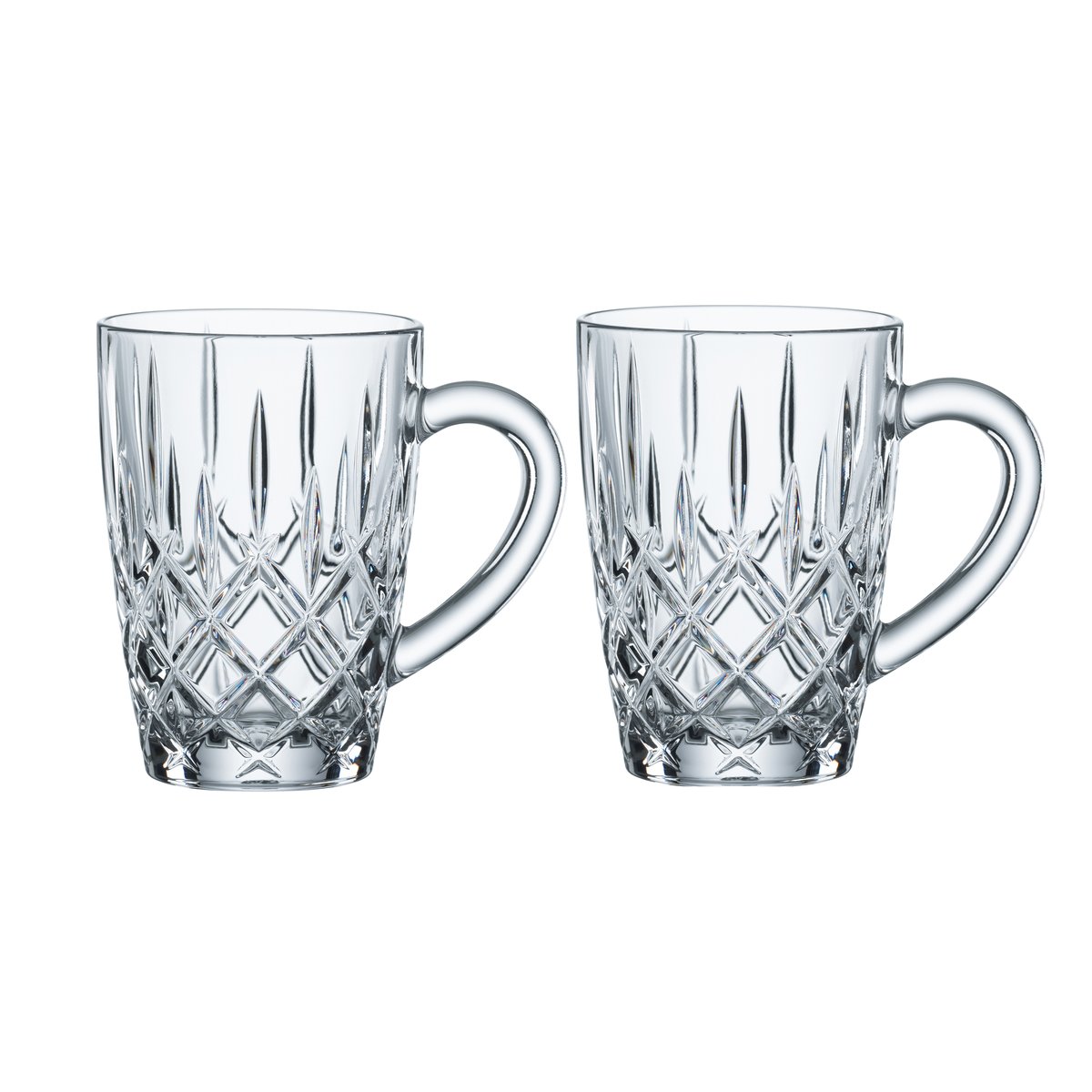 Nachtmann Noblesse temugg 35 cl 2-pack Klar | Skandinavisk Design | Tekoppar | Transparent