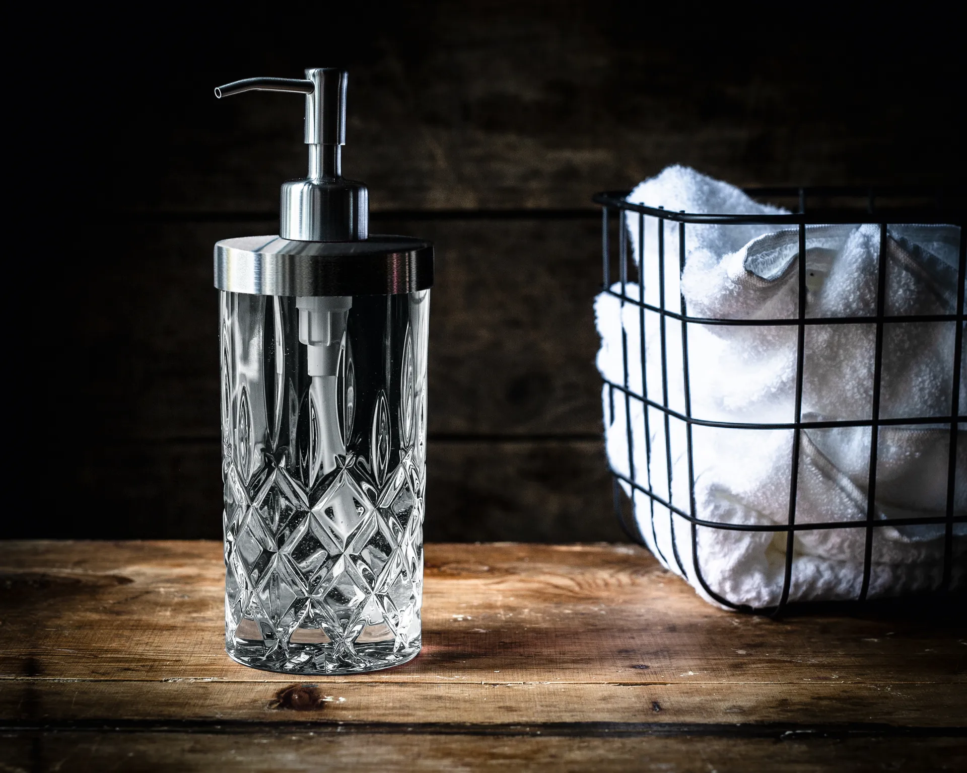 Noblesse tvålpump XL 21,5 cm, Klar Nachtmann