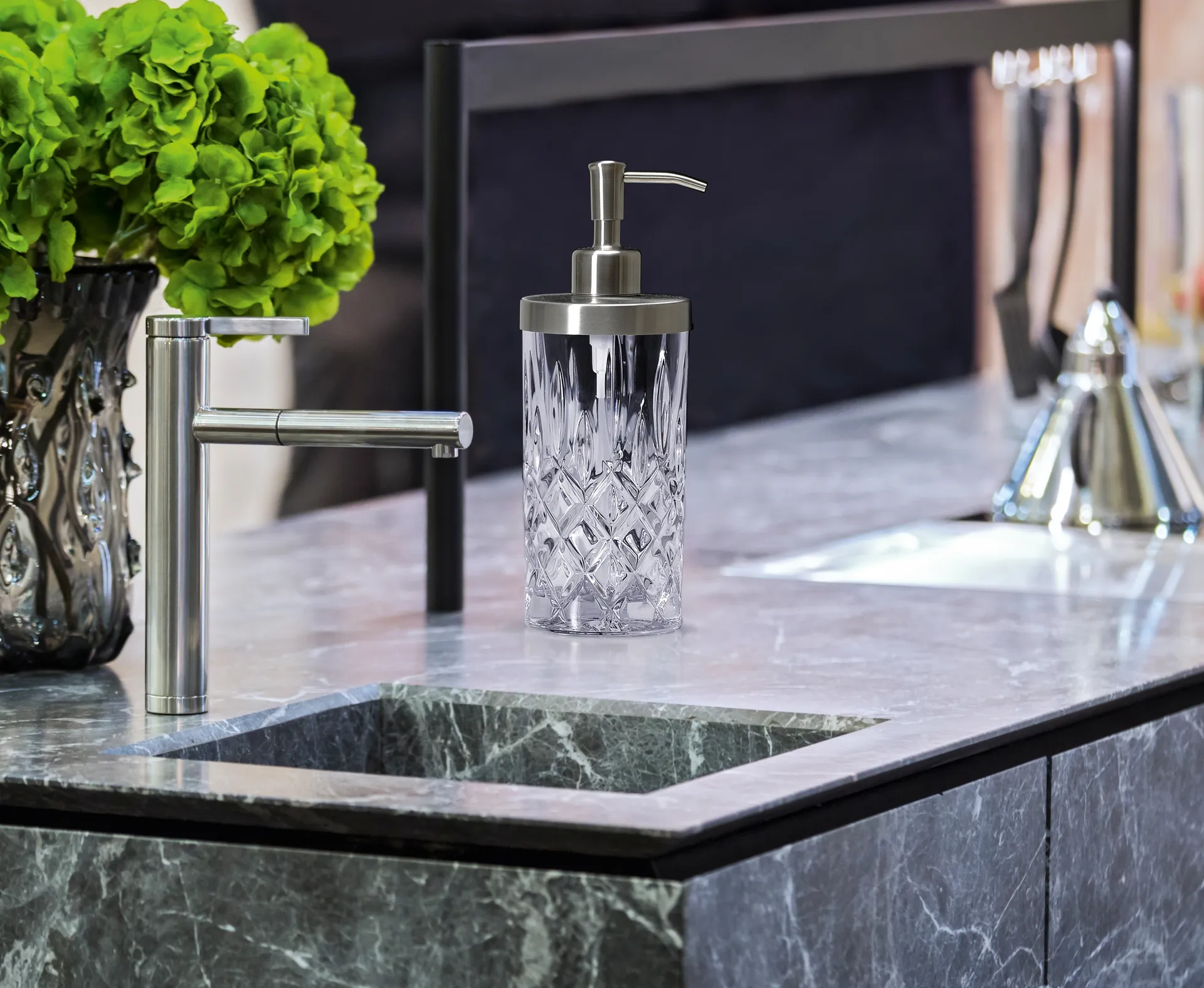 Noblesse tvålpump XL 21,5 cm, Klar Nachtmann