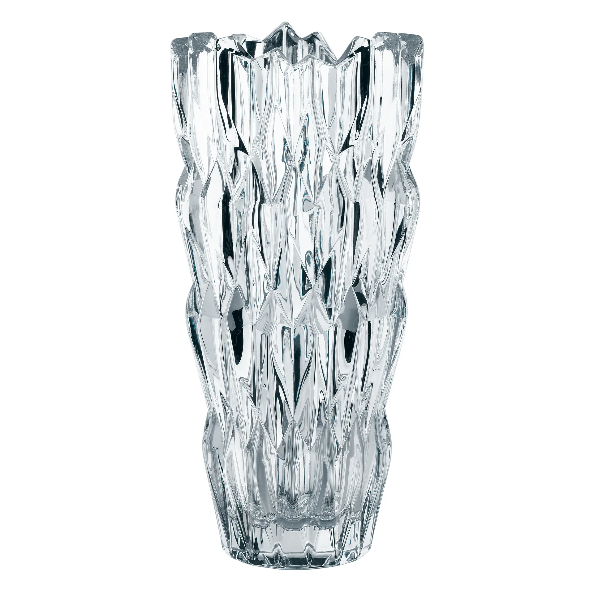 Quartz vas 26 cm, Klar Nachtmann