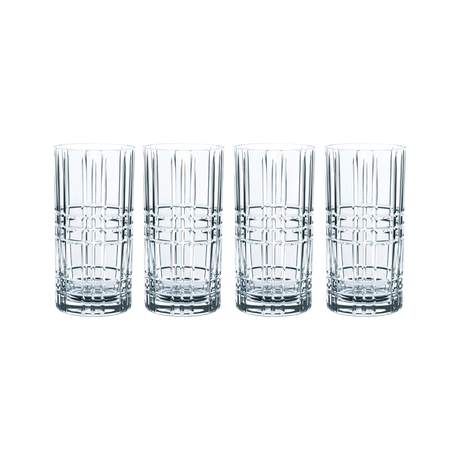 Square longdrinkglas 4-pack, 44 cl Nachtmann