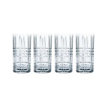 Square longdrinkglas 4-pack - 44 cl - Nachtmann