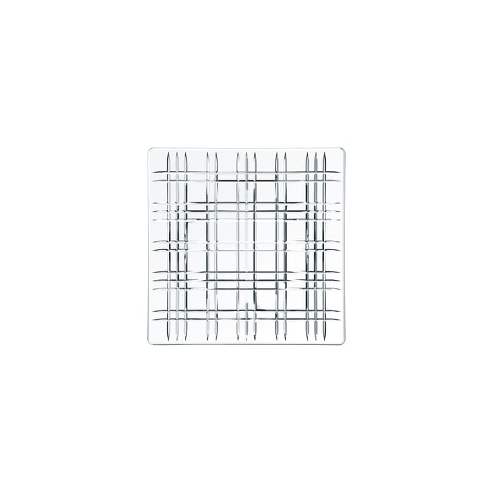 Square tallrik 21 x 21 cm, klar Nachtmann