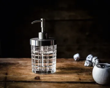 Square tvålpump 16,5 cm - Klar - Nachtmann