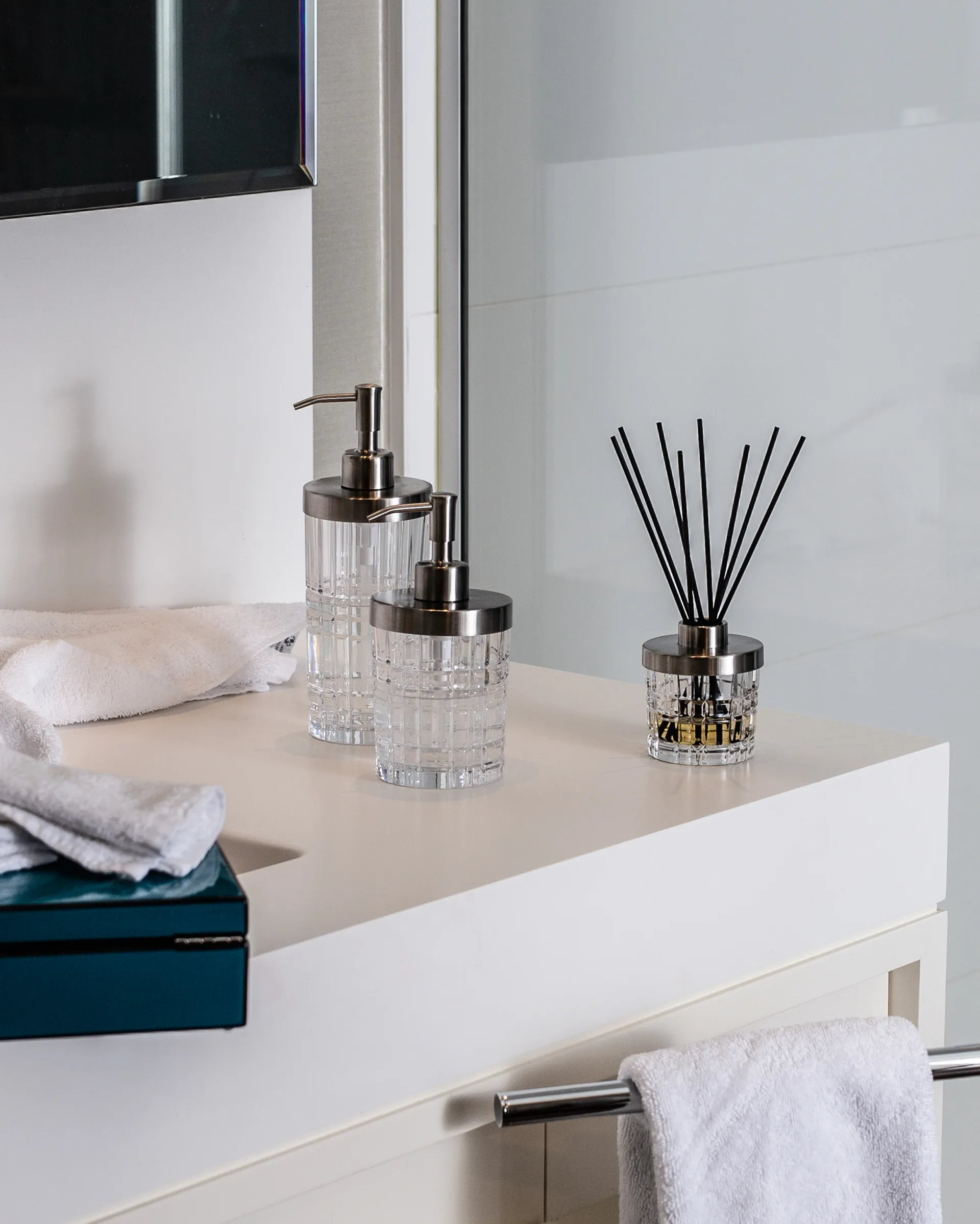 Square tvålpump 16,5 cm, Klar Nachtmann