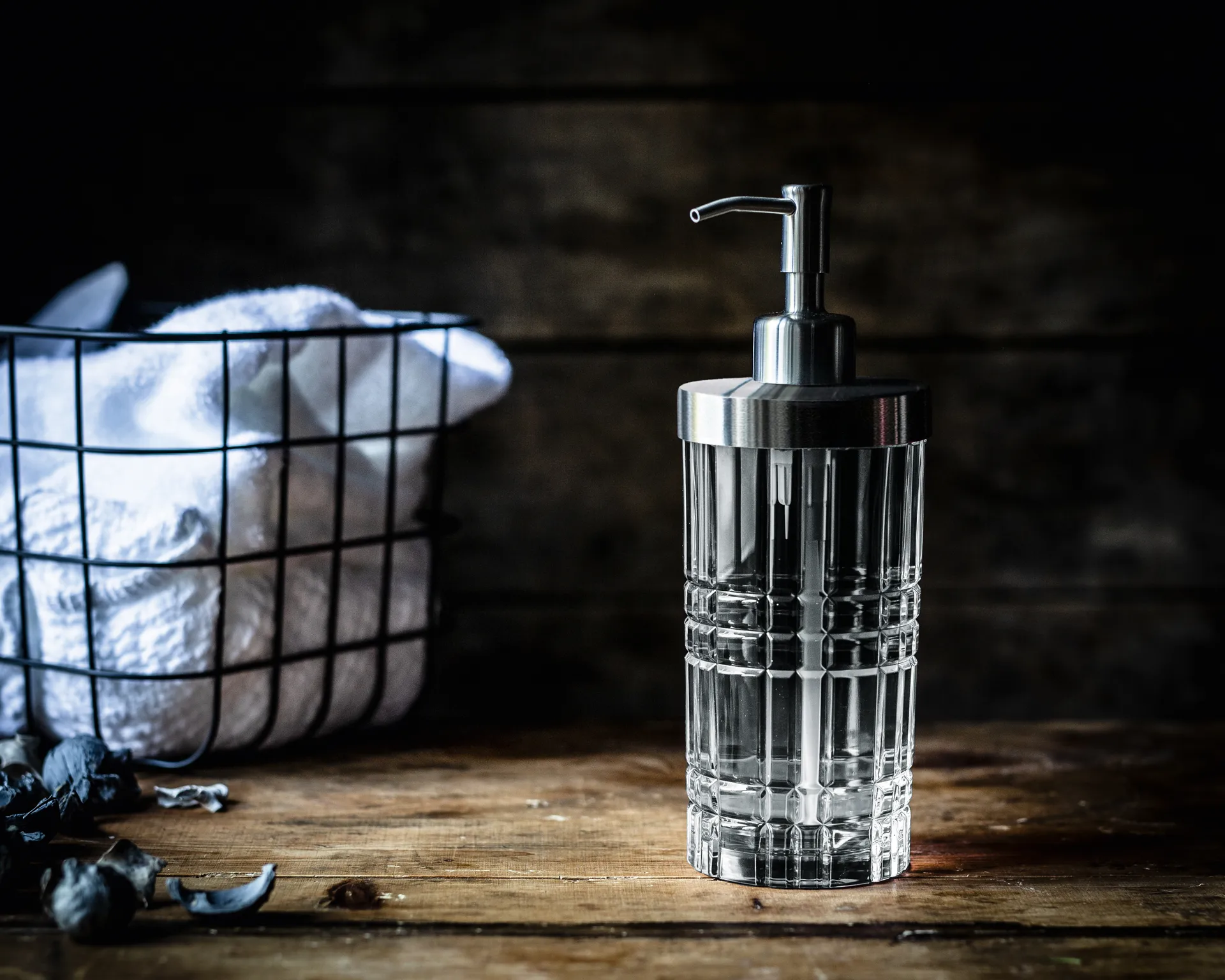 Square tvålpump 21,5 cm, Klar Nachtmann