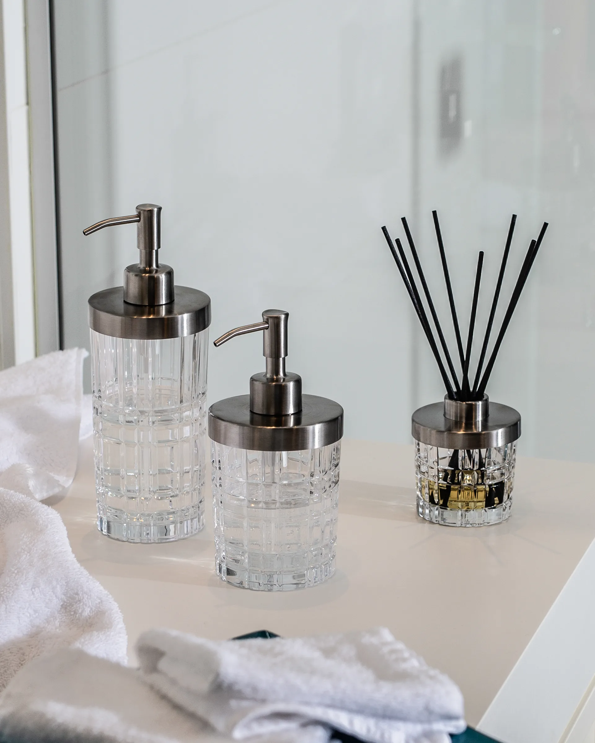 Square tvålpump 21,5 cm, Klar Nachtmann