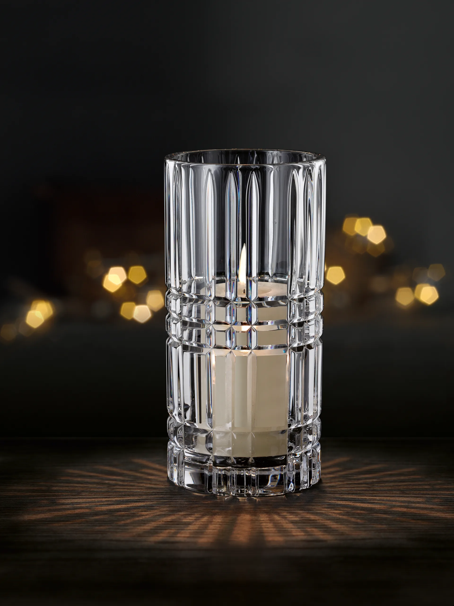 Square vas, Kristallglas, 28 cm Nachtmann