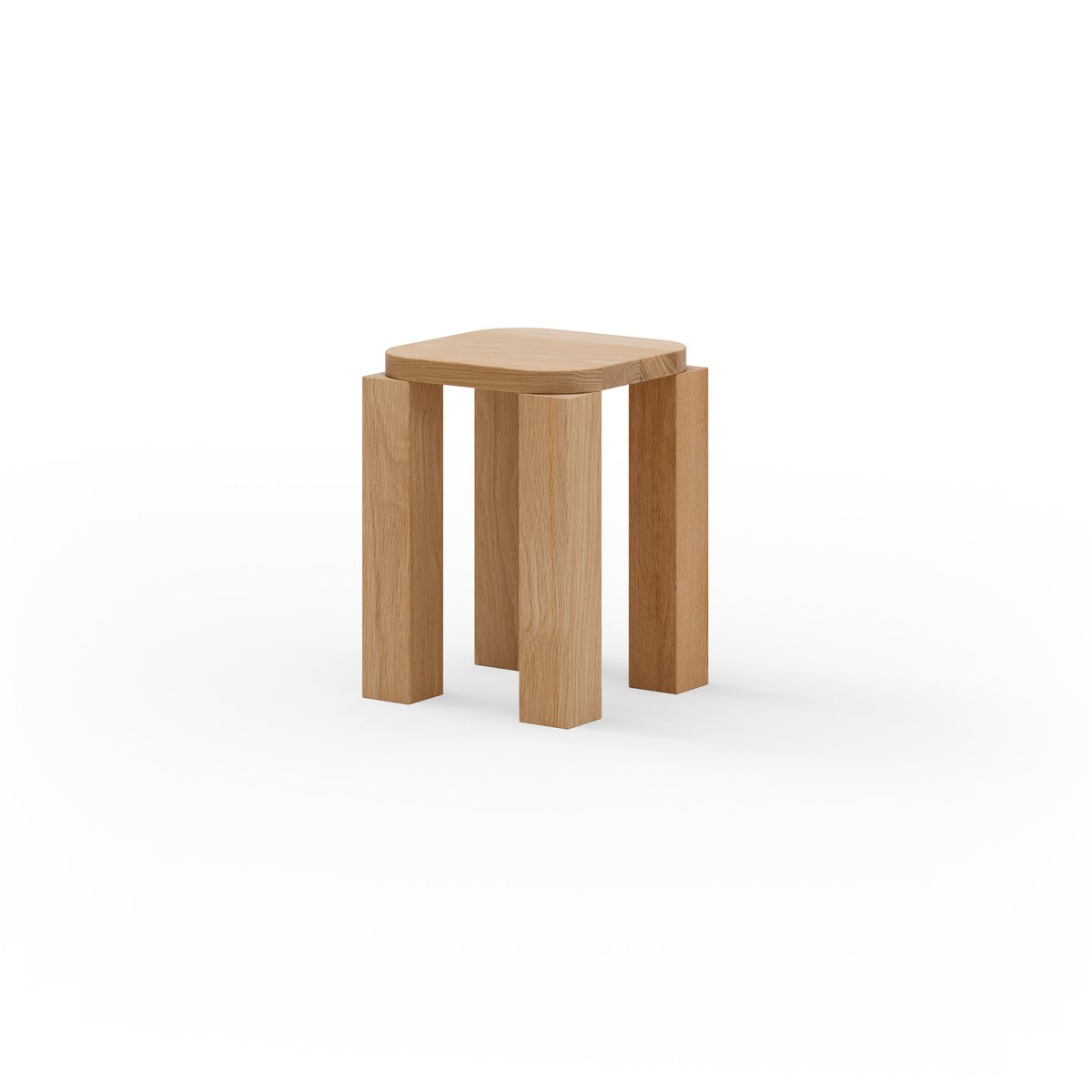 New Works Atlas pall Natural Oak | Skandinavisk Design | Pallar | Brun