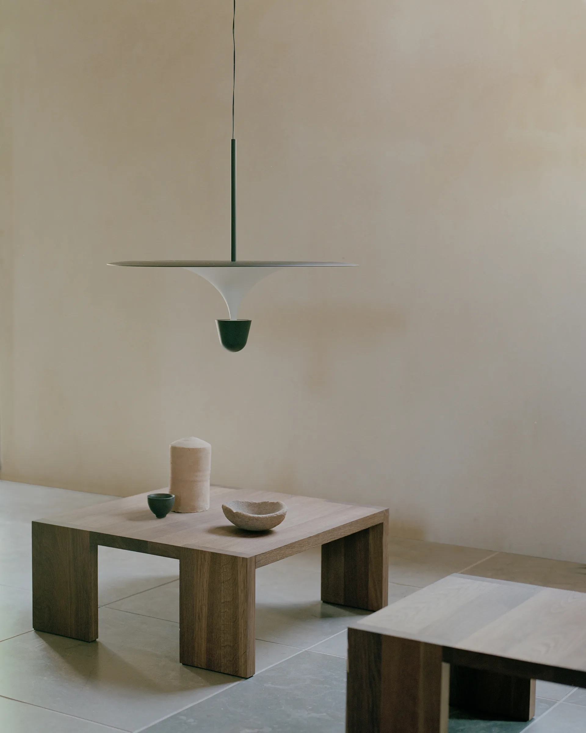 Kantarell pendel Ø60 cm, Black New Works