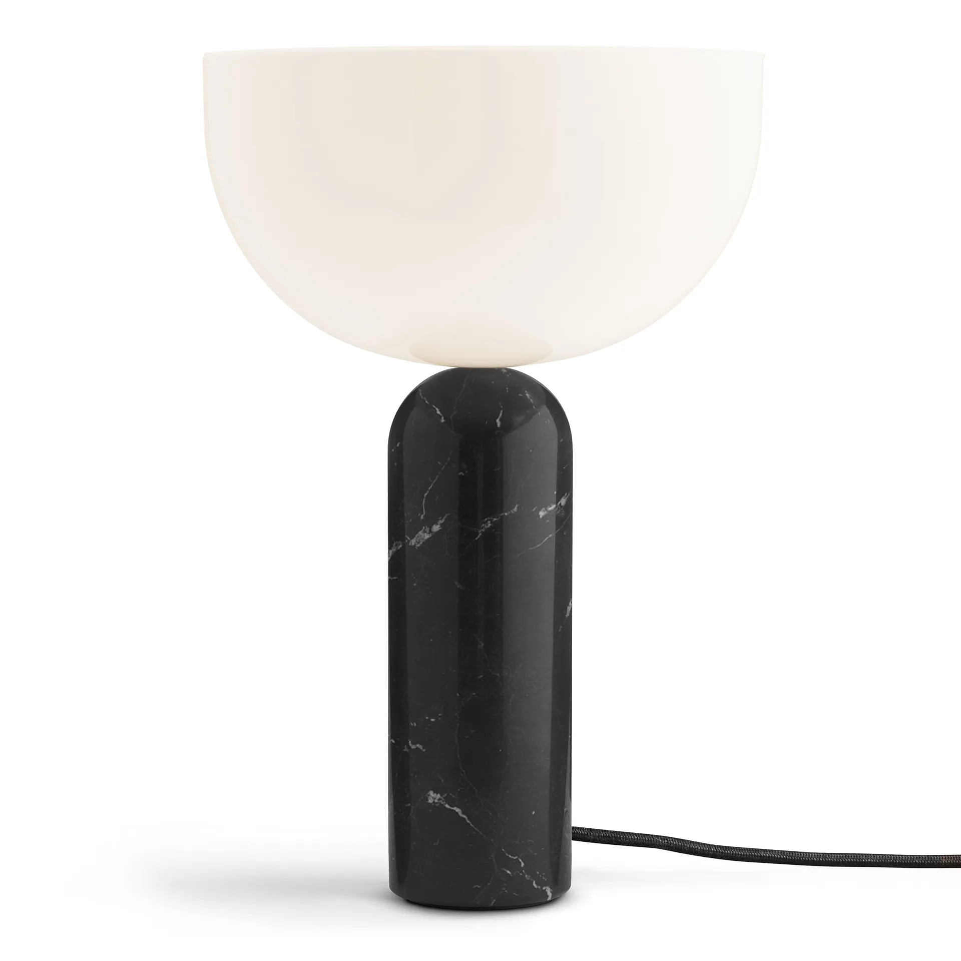 Kizu bordslampa large 45 cm, Black marble New Works