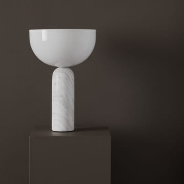 Kizu bordslampa large 45 cm - White marble - New Works