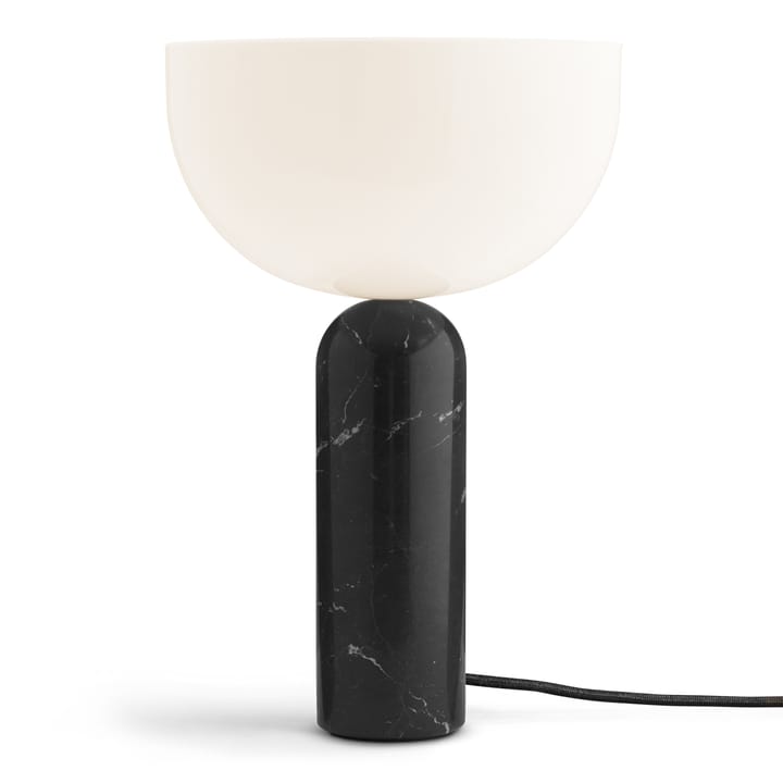Kizu bordslampa large - Black marble - New Works