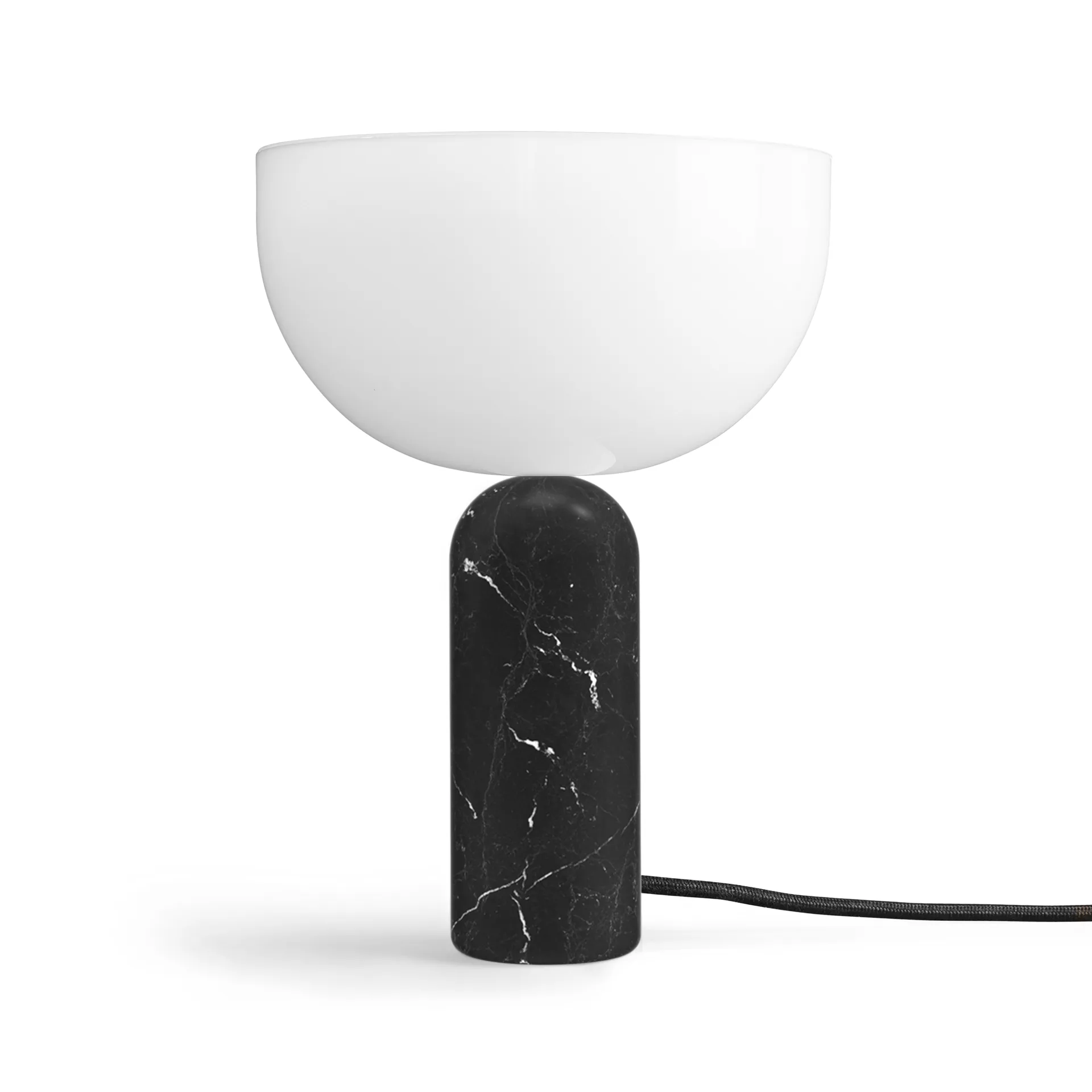 Kizu bordslampa small 35 cm, Black marble New Works