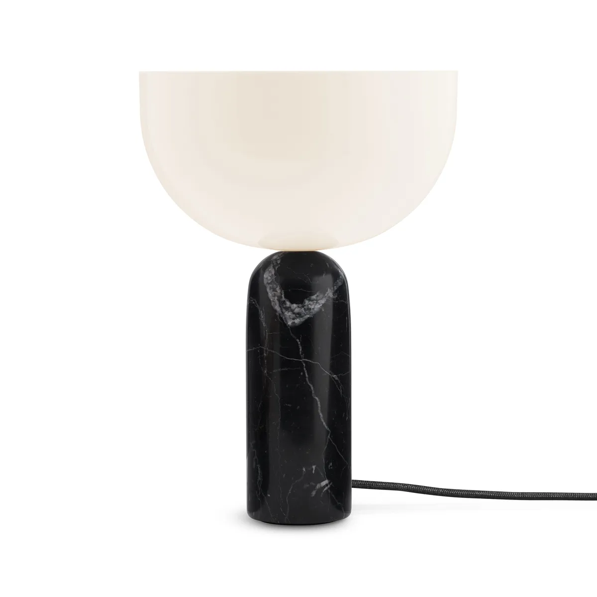 New Works Kizu bordslampa small 35 cm Black marble