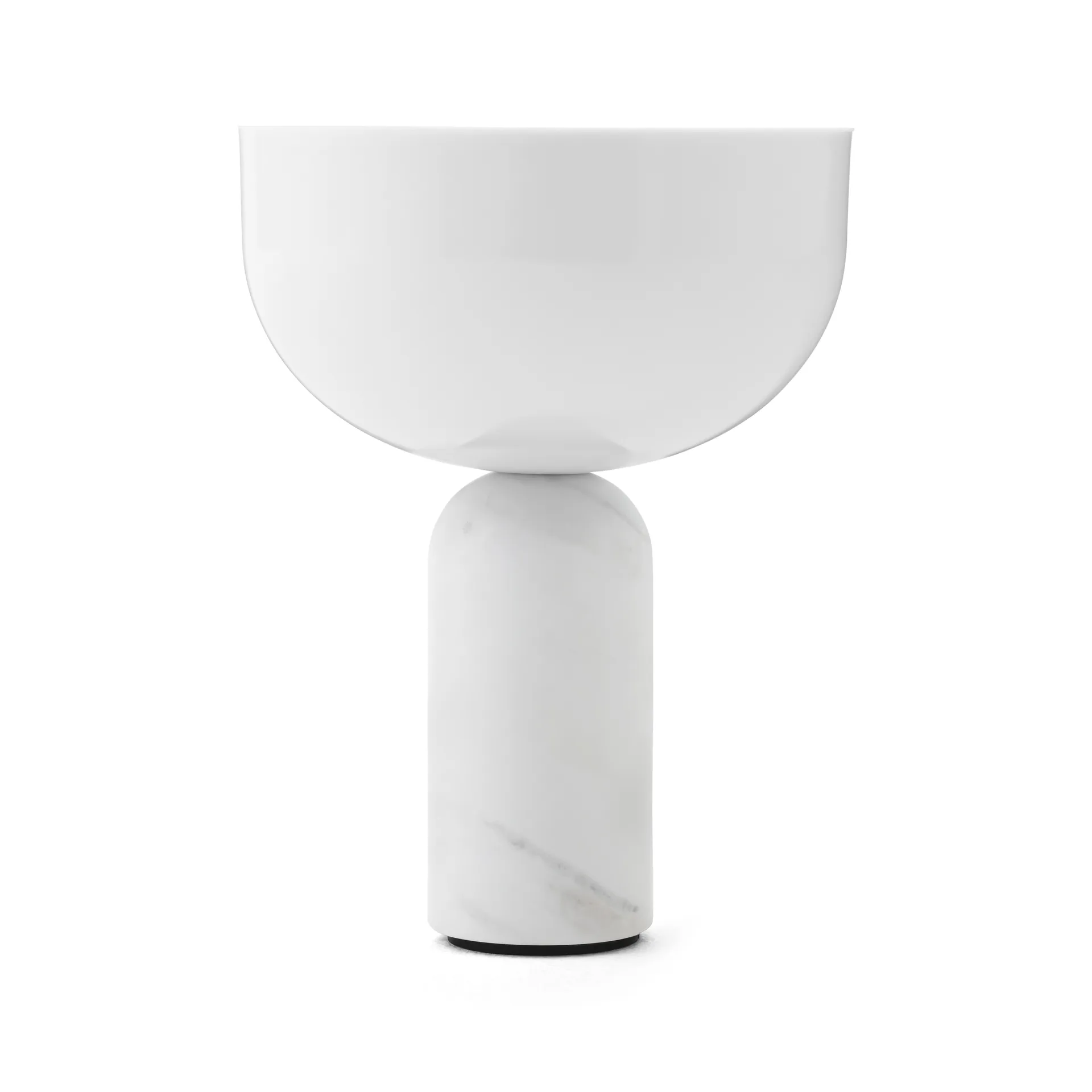 Kizu portable bordslampa, White marble New Works